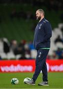 19 November 2022; Ireland head coach Andy Farrell during the Bank of Ireland Nations Series match between Ireland and Australia at the Aviva Stadium in Dublin. Photo by Ramsey Cardy/Sportsfile