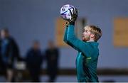 19 November 2022; Goalkeeper Caoimhin Kelleher during a Republic of Ireland training session at the National Stadium training grounds in Ta' Qali, Malta. Photo by Seb Daly/Sportsfile