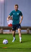 19 November 2022; Mark Sykes during a Republic of Ireland training session at the National Stadium training grounds in Ta' Qali, Malta. Photo by Seb Daly/Sportsfile