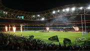 19 November 2022; A general view inside the stadium as the players and officials walk out before the Bank of Ireland Nations Series match between Ireland and Australia at the Aviva Stadium in Dublin. Photo by Harry Murphy/Sportsfile