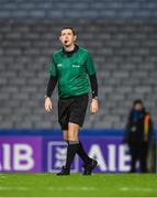 19 November 2022; Referee Barry Tiernan during the AIB Leinster GAA Football Senior Club Championship Semi-Final match between The Downs and Ratoath at Croke Park in Dublin. Photo by Daire Brennan/Sportsfile