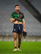 19 November 2022; The Portarlington goalkeeper Scott Osbourne after the AIB Leinster GAA Football Senior Club Championship Semi-Final match between Portarlington and Kilmacud Crokes at Croke Park in Dublin. Photo by Daire Brennan/Sportsfile