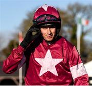 20 November 2022; Bryan Cooper after winning The Ryans Cleaning Handicap Steeplechase on Farceur Du Large during day two of the Punchestown Festival at Punchestown Racecourse in Kildare. Photo by Matt Browne/Sportsfile