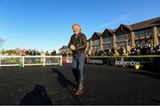 20 November 2022; Trainer Robert Murphy after winning The Liam & Valerie Brennan Florida Pearl Novice Steeplechase with Darrens Hope during day two of the Punchestown Festival at Punchestown Racecourse in Kildare. Photo by Matt Browne/Sportsfile