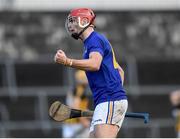 20 November 2022; Brian Hayes of St Finbarr’s celebrates scoring a second half point during the AIB Munster GAA Hurling Senior Club Championship Semi-Final match between Ballyea and St Finbarr's at Cusack Park in Ennis, Clare. Photo by Daire Brennan/Sportsfile