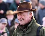 20 November 2022; Trainer Willie Mullins after sending out State Man to win The Unibet Morgiana Hurdle during day two of the Punchestown Festival at Punchestown Racecourse in Kildare. Photo by Matt Browne/Sportsfile