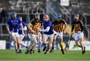 20 November 2022; Ben O’Connor of St Finbarr’s in action against Pearse Lillis, James Murphy, 7,  and Tony Kelly of Ballyea during the AIB Munster GAA Hurling Senior Club Championship Semi-Final match between Ballyea and St Finbarr's at Cusack Park in Ennis, Clare. Photo by Daire Brennan/Sportsfile