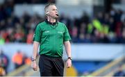 20 November 2022; Referee Michael Kennedy during the AIB Munster GAA Hurling Senior Club Championship Semi-Final match between Ballyea and St Finbarr's at Cusack Park in Ennis, Clare. Photo by Daire Brennan/Sportsfile