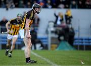 20 November 2022; Pearse Lillis of Ballyea celebrates at the final whistle of the AIB Munster GAA Hurling Senior Club Championship Semi-Final match between Ballyea and St Finbarr's at Cusack Park in Ennis, Clare. Photo by Daire Brennan/Sportsfile