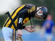 20 November 2022; Tony Kelly of Ballyea as blood drips from a facial injury during the AIB Munster GAA Hurling Senior Club Championship Semi-Final match between Ballyea and St Finbarr's at Cusack Park in Ennis, Clare. Photo by Daire Brennan/Sportsfile