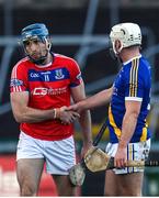 20 November 2022; Conor Cooney of St Thomas and Caimin Killeen of Loughrea shake hands after the Galway County Senior Hurling Championship Final match between St Thomas and Loughrea at Pearse Stadium in Galway. Photo by Harry Murphy/Sportsfile