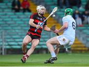 20 November 2022; Dessie Hutchinson of Ballygunner in action against Emmet McEvoy of Na Piarsaigh during the AIB Munster GAA Hurling Senior Club Championship Semi-Final match between Na Piarsaigh and Ballygunner at TUS Gaelic Grounds in Limerick. Photo by Michael P Ryan/Sportsfile