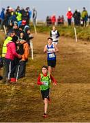 20 November 2022; Alexander Dunne Martin of Rathfarnham W.S.A.F. AC, Dublin, competing in the Boys U14 3000m during the 123.ie Senior and Even Age Cross County Championships at Rosapenna Golf Course in Rosapenna, Donegal. Photo by Ben McShane/Sportsfile