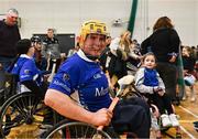 20 November 2022; Maurice Noonan of Munster after the M.Donnelly GAA Wheelchair Hurling / Camogie All-Ireland Finals 2022 at Ashbourne Community School in Ashbourne, Meath. Photo by Eóin Noonan/Sportsfile