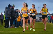 20 November 2022; Danielle Donegan of U.C.D. AC, Dublin, competing in the Senior Women's 8000m during the 123.ie Senior and Even Age Cross County Championships at Rosapenna Golf Course in Rosapenna, Donegal. Photo by Ben McShane/Sportsfile