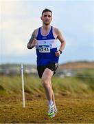 20 November 2022; Ryan Porter of Finn Valley AC, Donegal, competing in the Senior Men's 10,000m during the 123.ie Senior and Even Age Cross County Championships at Rosapenna Golf Course in Rosapenna, Donegal. Photo by Ben McShane/Sportsfile
