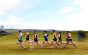 20 November 2022; Competitors in the Senior Mens 10,000m during the 123.ie Senior and Even Age Cross County Championships at Rosapenna Golf Course in Rosapenna, Donegal. Photo by Ben McShane/Sportsfile