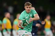 19 November 2022; Garry Ringrose of Ireland during the Bank of Ireland Nations Series match between Ireland and Australia at the Aviva Stadium in Dublin. Photo by Ramsey Cardy/Sportsfile