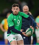 19 November 2022; Hugo Keenan of Ireland during the Bank of Ireland Nations Series match between Ireland and Australia at the Aviva Stadium in Dublin. Photo by Ramsey Cardy/Sportsfile