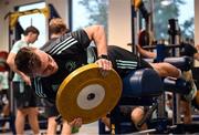 21 November 2022; Nick McCarthy during a Leinster Rugby gym session at Leinster HQ in Dublin. Photo by Harry Murphy/Sportsfile