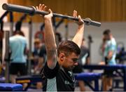 21 November 2022; Luke McGrath during a Leinster Rugby gym session at Leinster HQ in Dublin. Photo by Harry Murphy/Sportsfile