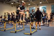 21 November 2022; Jamie Osborne during a Leinster Rugby gym session at Leinster HQ in Dublin. Photo by Harry Murphy/Sportsfile