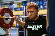 21 November 2022; Liam Turner during a Leinster Rugby gym session at Leinster HQ in Dublin. Photo by Harry Murphy/Sportsfile