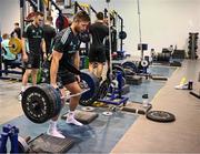 21 November 2022; Ross Byrne during a Leinster Rugby gym session at Leinster HQ in Dublin. Photo by Harry Murphy/Sportsfile