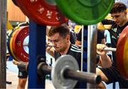 21 November 2022; Luke McGrath during a Leinster Rugby gym session at Leinster HQ in Dublin. Photo by Harry Murphy/Sportsfile