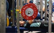 21 November 2022; Ross Byrne during a Leinster Rugby gym session at Leinster HQ in Dublin. Photo by Harry Murphy/Sportsfile