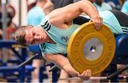 21 November 2022; Scott Penny during a Leinster Rugby gym session at Leinster HQ in Dublin. Photo by Harry Murphy/Sportsfile