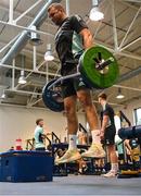 21 November 2022; Ross Molony during a Leinster Rugby gym session at Leinster HQ in Dublin. Photo by Harry Murphy/Sportsfile