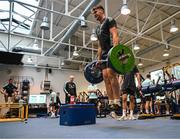21 November 2022; Brian Deeny during a Leinster Rugby gym session at Leinster HQ in Dublin. Photo by Harry Murphy/Sportsfile