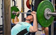 21 November 2022; Will Connors during a Leinster Rugby gym session at Leinster HQ in Dublin. Photo by Harry Murphy/Sportsfile