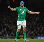 19 November 2022; Tadhg Beirne of Ireland during the Bank of Ireland Nations Series match between Ireland and Australia at the Aviva Stadium in Dublin. Photo by Harry Murphy/Sportsfile