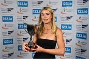 23 November 2022; Schools Athlete of the Year Lucy-May Sleeman during the 123.ie National Athletics Awards at the Crowne Plaza Hotel in Santry, Dublin. A full list of winners from the event can be found at AthleticsIreland.ie. Photo by David Fitzgerald/Sportsfile