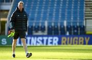 25 November 2022; Head coach Leo Cullen during the Leinster Rugby captain's run at the RDS Arena in Dublin. Photo by Harry Murphy/Sportsfile