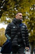 26 November 2022; Dave Kearney of Leinster arrive for the United Rugby Championship match between Leinster and Glasgow Warriors at RDS Arena in Dublin. Photo by Ramsey Cardy/Sportsfile