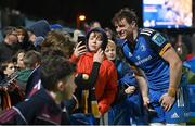 26 November 2022; Ryan Baird of Leinster after the United Rugby Championship match between Leinster and Glasgow Warriors at RDS Arena in Dublin. Photo by Ramsey Cardy/Sportsfile