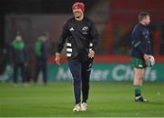 26 November 2022; Simon Zebo of Munster during the warm-up before United Rugby Championship match between Munster and Connacht at Thomond Park in Limerick. Photo by Piaras Ó Mídheach/Sportsfile