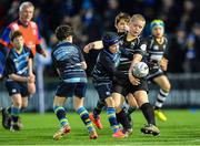 26 November 2022; Action between Navan and Kilkenny during the Bank of Ireland Half-time Minis at United Rugby Championship match between Leinster and Glasgow Warriors at RDS Arena in Dublin. Photo by Tyler Miller/Sportsfile