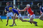 27 November 2022; Tiernan Killeen of Loughrea in action against Eanna Burke of St. Thomas during the Galway County Senior Hurling Championship Final Replay match between St Thomas and Loughrea at Pearse Stadium in Galway. Photo by Ray Ryan/Sportsfile