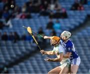 27 November 2022; Colin Fennelly of Shamrocks Ballyhale is tackled by John McKeon of Naas during the AIB Leinster GAA Hurling Senior Club Championship Semi-Final match between Naas and Shamrocks Ballyhale at Croke Park in Dublin. Photo by Daire Brennan/Sportsfile