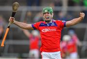 27 November 2022; Evan Duggan of St. Thomas celebrates at the final whistle in the Galway County Senior Hurling Championship Final Replay match between St Thomas and Loughrea at Pearse Stadium in Galway. Photo by Ray Ryan/Sportsfile