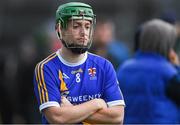 27 November 2022; Ian Hanrahan, captain of Loughrea looks dejected after the Galway County Senior Hurling Championship Final Replay match between St Thomas and Loughrea at Pearse Stadium in Galway. Photo by Ray Ryan/Sportsfile