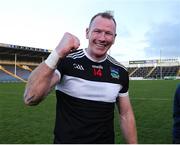 27 November 2022; Mike McMahon of Newcastle West after his side's victory in the AIB Munster GAA Football Senior Club Championship Semi-Final match between Clonmel Commercials and Newcastle West at FBD Semple Stadium in Thurles, Tipperary. Photo by Michael P Ryan/Sportsfile