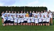 27 November 2022; The O’Dwyer's squad before the CurrentAccount.ie LGFA All-Ireland Junior Club Championship Semi-Final match between Salthill Knocknacarra, Galway, and O’Dwyer's, Dublin, at The Prairie in Salthill, Galway. Photo by Piaras Ó Mídheach/Sportsfile