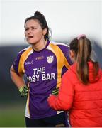 27 November 2022; Andrea Gordon of Derrygonnelly Harps after the CurrentAccount.ie LGFA All-Ireland Intermediate Club Championship Semi-Final match between Mullinahone, Tipperary, and Derrygonnelly, Fermanagh, at John Locke Park in Callan, Kilkenny. Photo by David Fitzgerald/Sportsfile