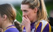27 November 2022; Emma Burns of Derrygonnelly Harps after the CurrentAccount.ie LGFA All-Ireland Intermediate Club Championship Semi-Final match between Mullinahone, Tipperary, and Derrygonnelly, Fermanagh, at John Locke Park in Callan, Kilkenny. Photo by David Fitzgerald/Sportsfile
