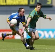 23 May 2004; Thomas Harney, Wicklow, in action against Mark O'Reilly, Meath. Bank of Ireland Leinster Senior Football Championship, Meath v Wicklow, Croke Park, Dublin. Picture credit; Brian Lawless / SPORTSFILE